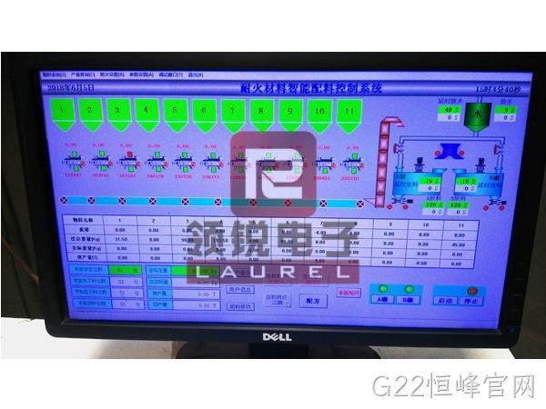 皮带秤（控制器）-耐火材料使用现场